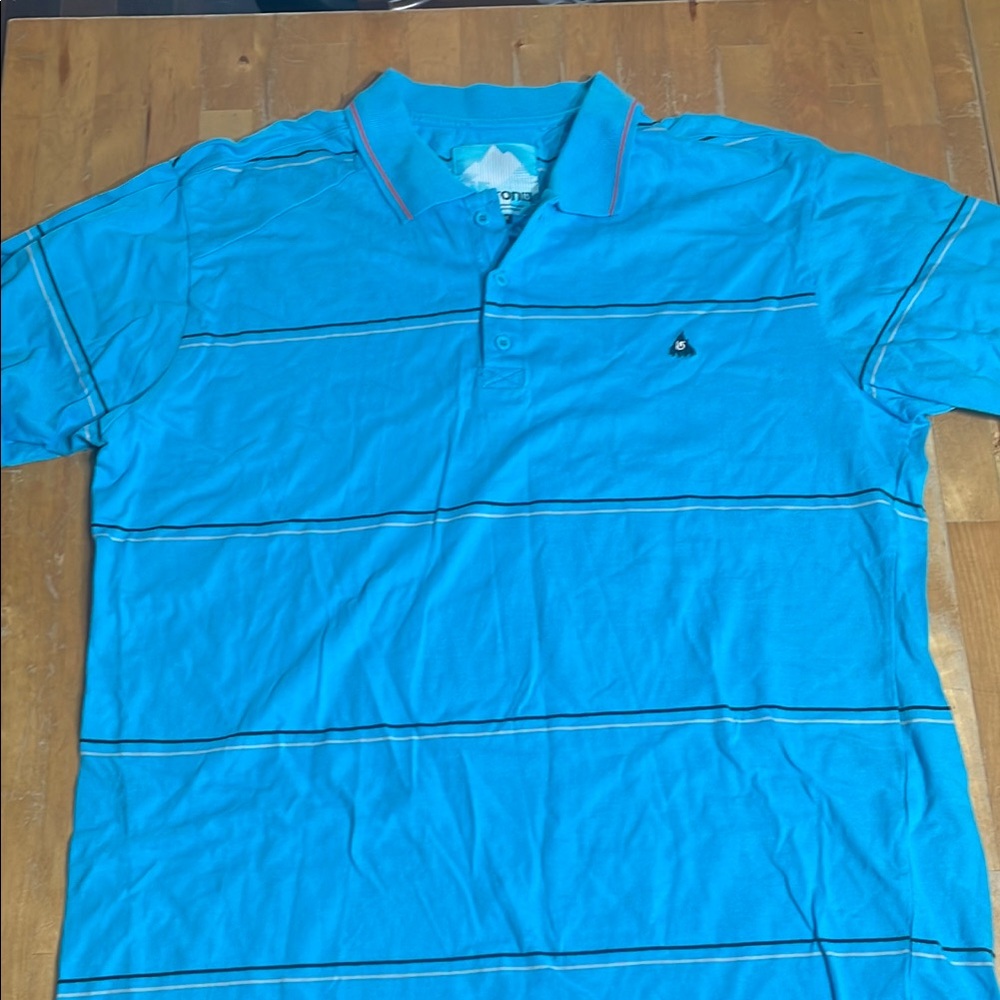 Men's Burton Blue Polo Shirt